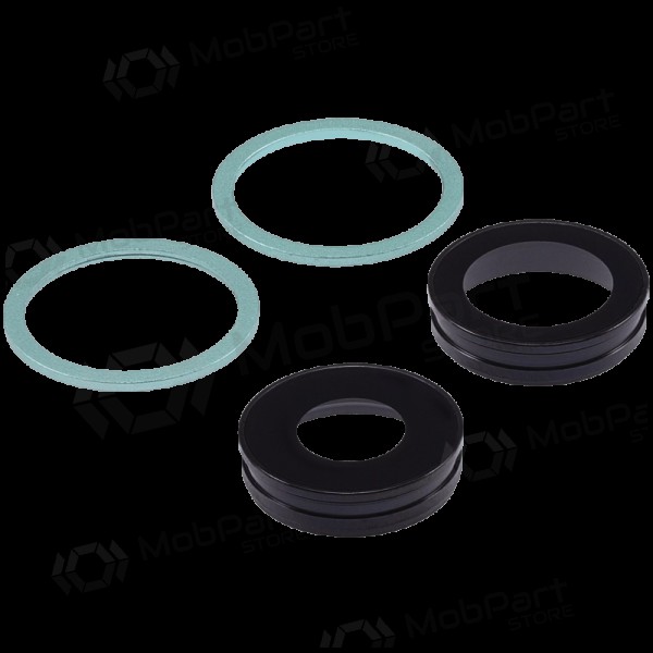 Apple iPhone 11 camera glass / lens (2pcs) (green) (with frame)