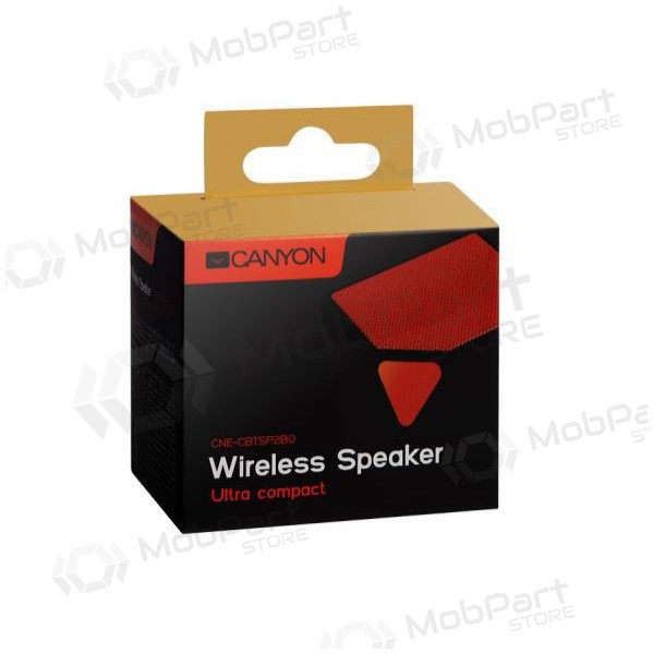Bluetooth portable top speaker CANYON CNE-CBTSP2BO (MicroSD, AUX, BT V4.2, 300mAh)