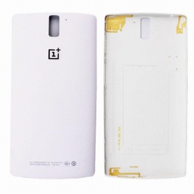 OnePlus One back / rear cover (white) (used grade A, original)