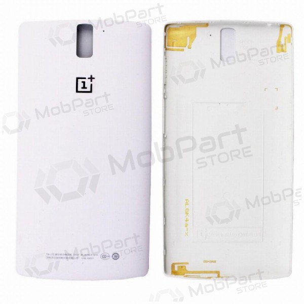 OnePlus One back / rear cover (white) (used grade A, original)