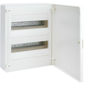 GOLF2 plastic surface panel VS212PD 2x12 mod. Hager (IP40)