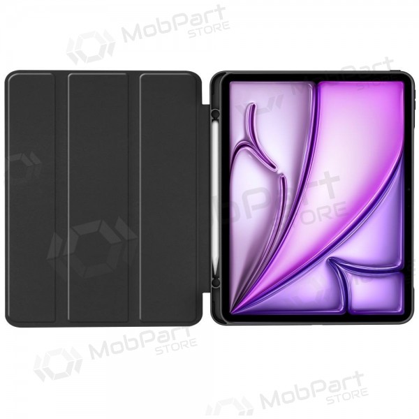 Apple iPad Air 13 M2 2024, M3 2025, M4 2026 case -Tech-Protect SmartCase Pen Holder- (black)