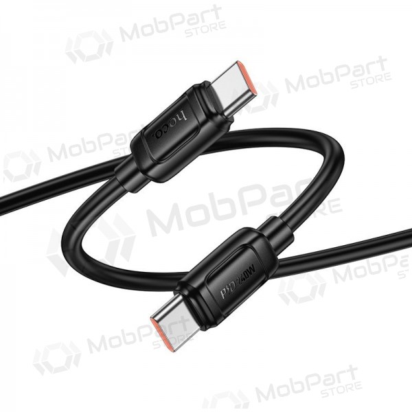 USB-C cable Hoco X115 USB-C to USB-C 1 m 240 W black