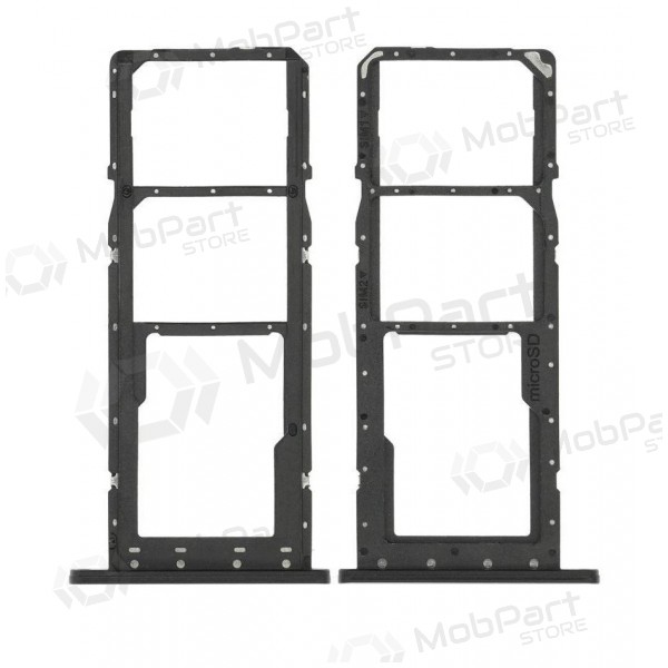 Samsung A037 Galaxy A03s 2021 SIM card holder (black) (service pack) (original)