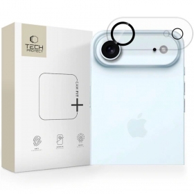 Apple iPhone Air protective tempered glass for camera - Tech-Protect Cam Fit+ (clear)