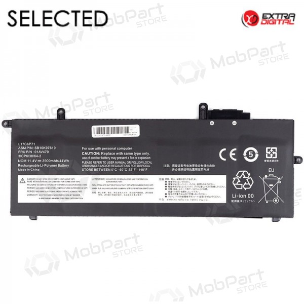LENOVO 01AV470, 3900mAh laptop battery, Selected LENOVO 01AV470, 3900mAh laptop battery, Selected