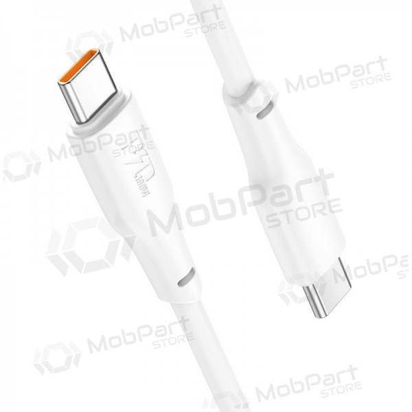 USB-C cable Hoco X93 USB-C to USB-C 1 m 100 W white