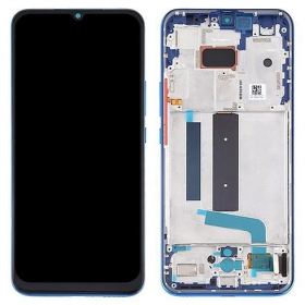 Xiaomi Mi 10 Lite 5G screen (blue/ green) (with frame) (original)