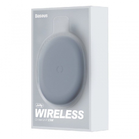 Wireless charger Baseus Jelly 15W (supports QI standard) (black)