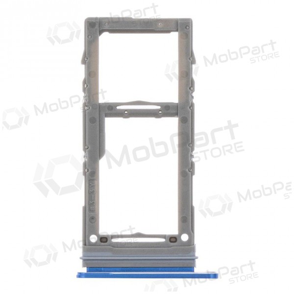 Samsung G980 / G981 / G985 / G986 / G988 S20 / S20 Plus / S20 Ultra SIM card holder (blue) Samsung G980 / G981 / G985 / G986 / G988 S20 / S20 Plus / S20 Ultra SIM card holder (blue)