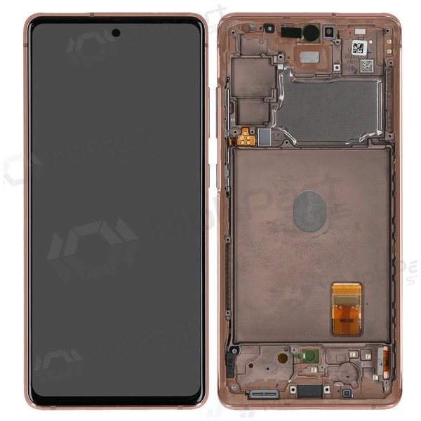 Samsung Galaxy S20 FE screen (Cloud Orange) (with frame) (original) Samsung Galaxy S20 FE screen (Cloud Orange) (with frame) (original)