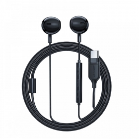 Ausinės Acefast L2 USB-C juodos