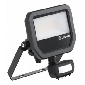 LED spotlight Floodlight with motion sensor (black, 17W, 4000K, IP65, 2400lm) Ledvance 4099854309526