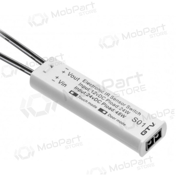 Contactless switch for LED strips GTV AE-WBBUNI-10DIM (white, 12V)