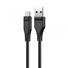 USB cable Acefast C3-04 USB-A to USB-C 1.2m black