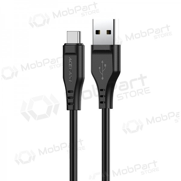 USB cable Acefast C3-04 USB-A to USB-C 1.2m black