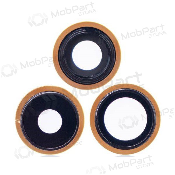 Apple iPhone 13 Pro camera glass / lens (3pcs) (gold) (with frame) Apple iPhone 13 Pro camera glass / lens (3pcs) (gold) (with frame)
