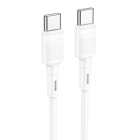 USB cable Hoco X83 60W Type-C to Type-C 1.0m white