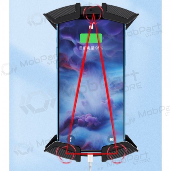 Telefono laikiklis dviračiui Awei X47 black