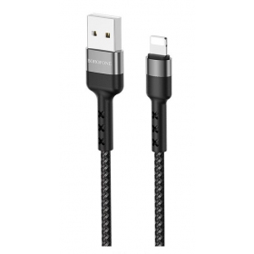 USB cable Borofone BX34 Lightning 1.0m (black)