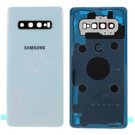 Samsung G975 Galaxy S10 Plus back / rear cover white (Prism White) (used grade A, original)