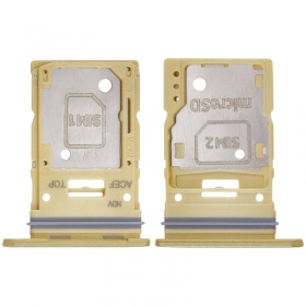 Samsung Galaxy A35 SIM card holder (yellow) (original)