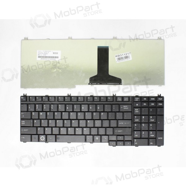 TOSHIBA Satellite: L350, L500 keyboard TOSHIBA Satellite: L350, L500 keyboard