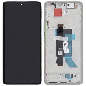 Xiaomi Poco X7 screen (green) (with frame) (original)