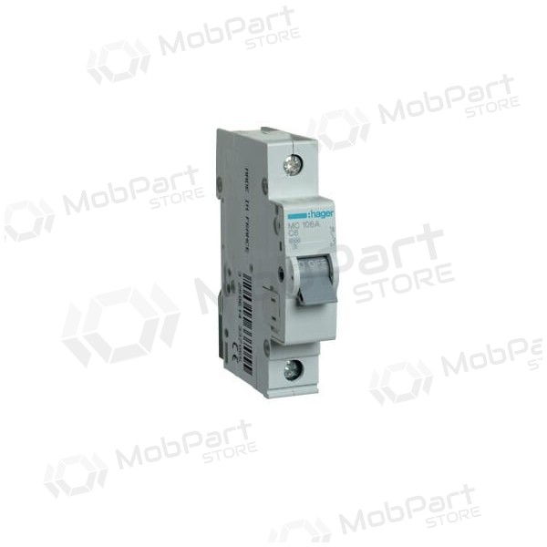 Automatic switch Hager MC102 (2A, 1P, 230V, 6kA)