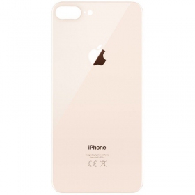 Apple iPhone 8 Plus back / rear cover (gold) (bigger hole for camera)