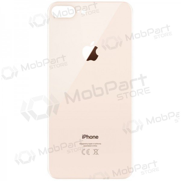 Apple iPhone 8 Plus back / rear cover (gold) (bigger hole for camera)