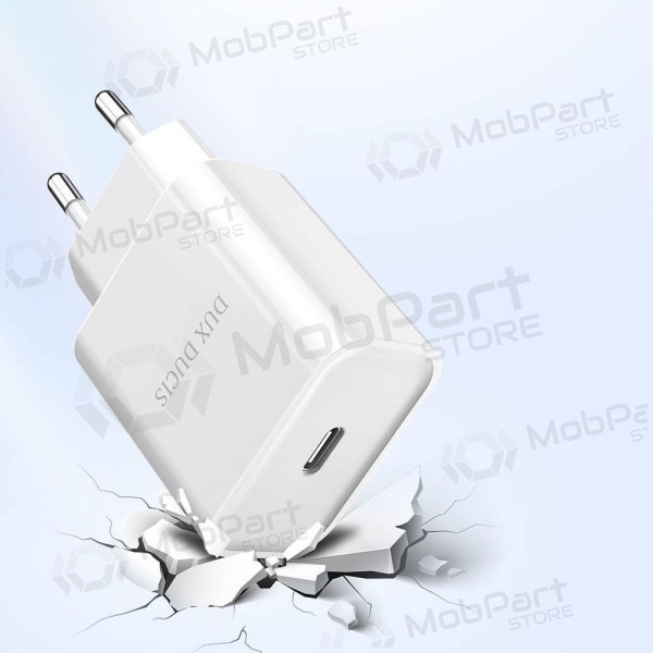 Charger Dux Ducis C50 PD 20W Quick Charge (white)