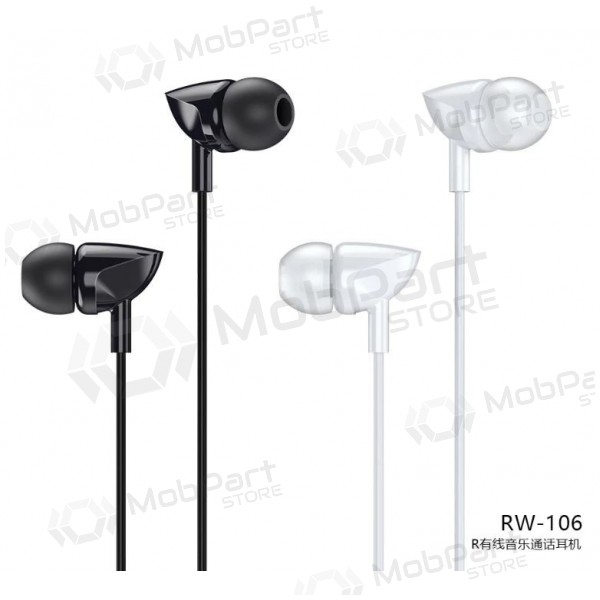 Earphone Remax RW-106 3,5mm (black)