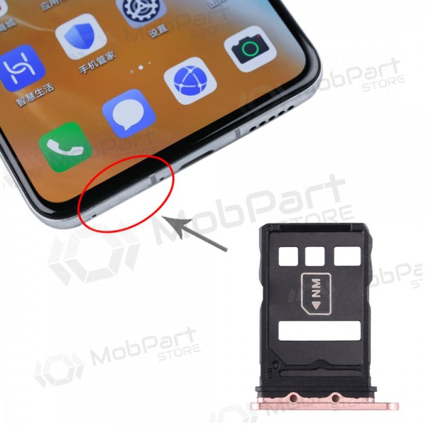 Huawei P40 SIM card holder gold (Blush Gold)