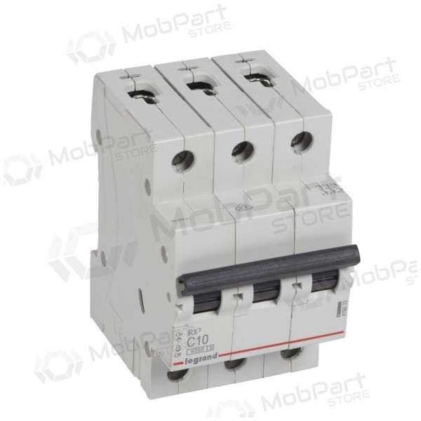 MCB RX3 Legrand 419233 (10A, 3P, 230V, 6kA)