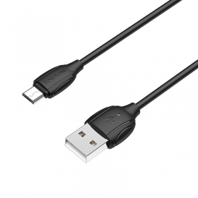 Micro USB cable Borofone BX19 USB-A to Micro USB 1 m black