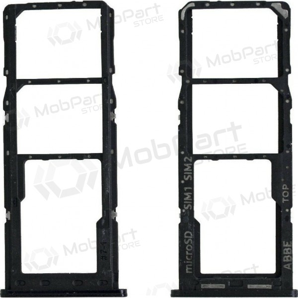 Samsung A225 Galaxy A22 4G 2021 SIM card holder (black) (service pack) (original) Samsung A225 Galaxy A22 4G 2021 SIM card holder (black) (service pack) (original)