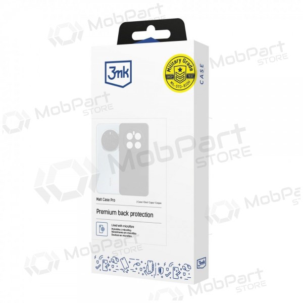 Xiaomi 17T case - 3MK Matt Case black