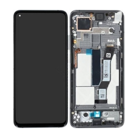 Xiaomi Mi 10T / Mi 10T Pro screen (black) (with frame) (service pack) (original)