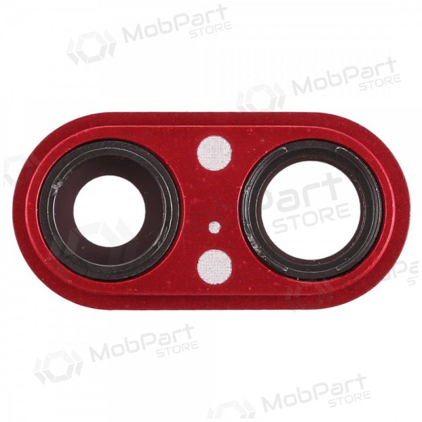 Apple iPhone 8 Plus camera glass / lens (red) (with frame) Apple iPhone 8 Plus camera glass / lens (red) (with frame)