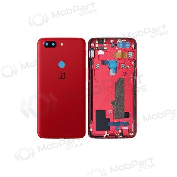 OnePlus 5T back / rear cover red (Lava Red) (used grade A, original) OnePlus 5T back / rear cover red (Lava Red) (used grade A, original)