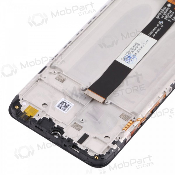 Xiaomi Redmi 9AT screen (black) (with frame) (service pack) (original)
