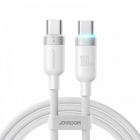USB-C cable Joyroom S-A63 USB-C to USB-C 1.2 m 100 W white