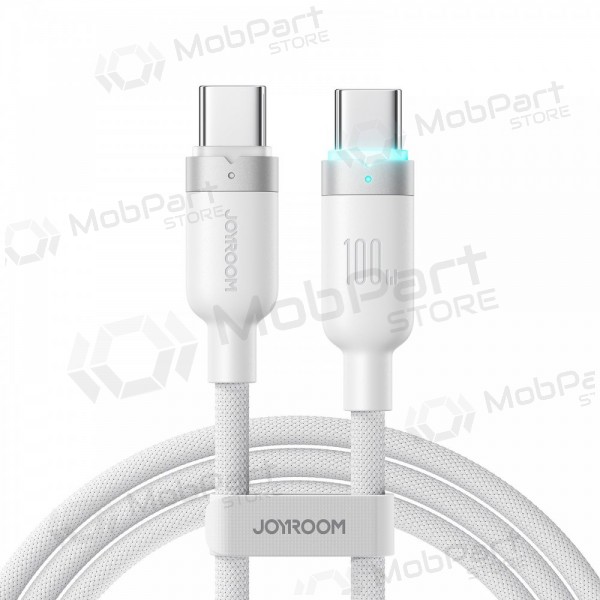 USB-C cable Joyroom S-A63 USB-C to USB-C 1.2 m 100 W white