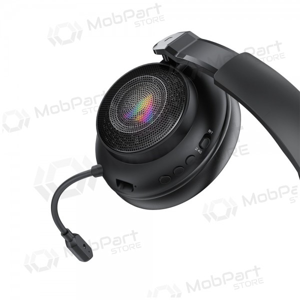 Wireless headphones Acefast H15 Gaming over-ear with microphone USB-C black