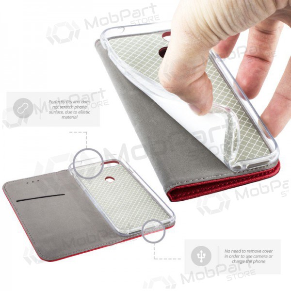 Apple iPhone 13 case - Smart Magnet (red)