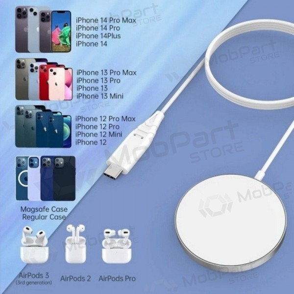 MagSafe wireless charger Choetech T518-F 15 W