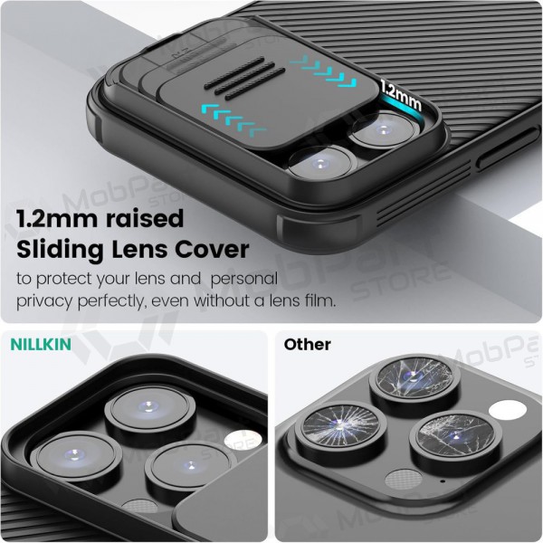 Apple iPhone 14 Pro case „Nillkin CamShield Pro“ (black) Apple iPhone 14 Pro case „Nillkin CamShield Pro“ (black)