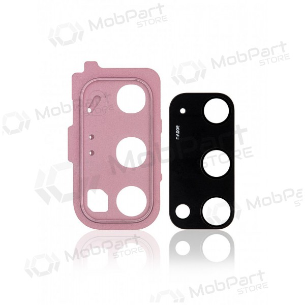 Samsung G980 / G981 Galaxy S20 camera glass / lens pink (Cloud Pink) Samsung G980 / G981 Galaxy S20 camera glass / lens pink (Cloud Pink)