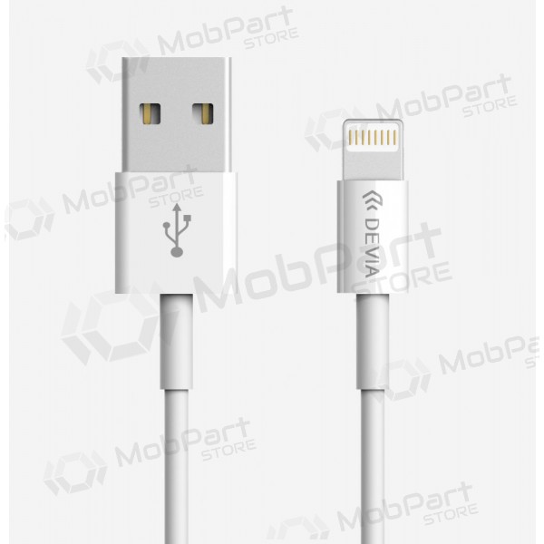 USB cable Devia Smart Lightning 2.0m (white)